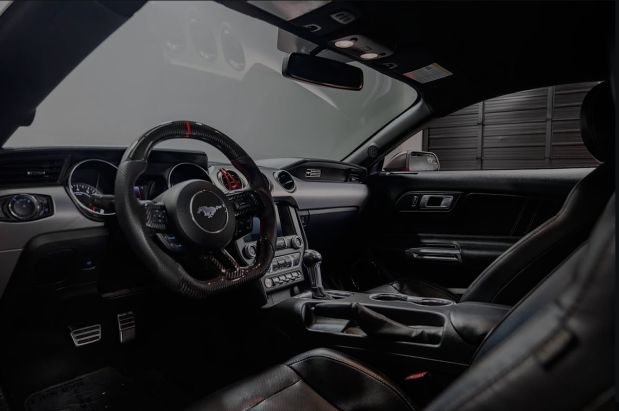 Sport coupe interior